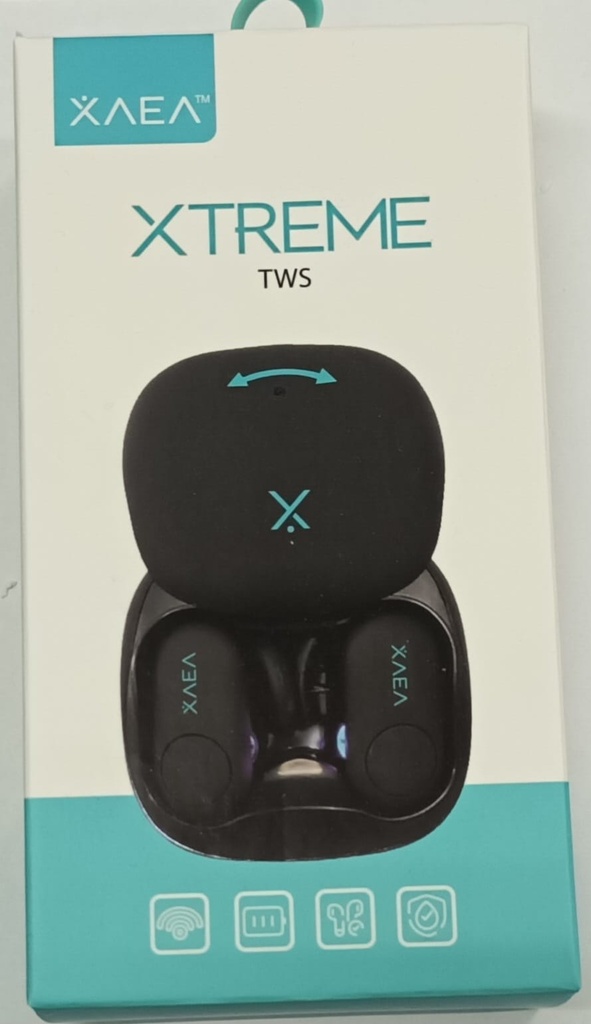 AURICULAR MANOS LIBRES TWS X-103 XTREME XAEA NEGRO