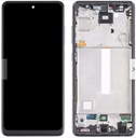 PANTALLA COMPLETA S A72 5G A726B C/ MARCO NEGRO INCELL 