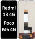 PANTALLA COMPLETA X REDMI 13/ REDMI 13 5G/ POCO M6 PRO 5G/ POCO M6 4G REDMI NOTE 12R ORIG