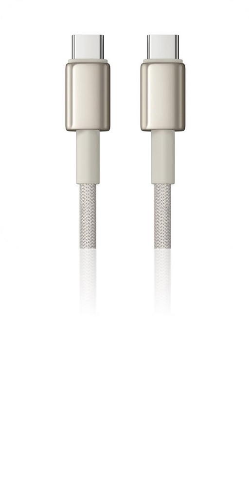 CABLE USB LIGHTNING MODX-102C - HERA - XAEA - DORADO CHAMPAGNE
