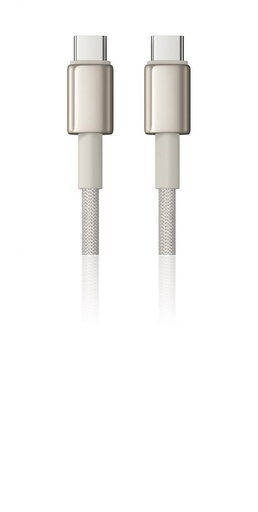 [CABX0810201] CABLE USB LIGHTNING X-102C - HERA - XAEA - DORADO CHAMPAGNE